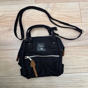 Anello Black Crossbody Bag - Small